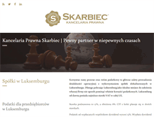 Tablet Screenshot of fundusze-luksemburskie.pl